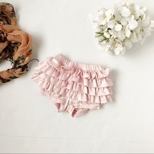 3/$20 Baby Gap Blush Pink Satin Diaper Cover